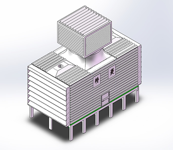 不銹鋼開式冷卻塔